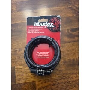 Master Lock 8143D 4-ft Bike Lock/Cable Lock with Combination-NEW!!!!!!